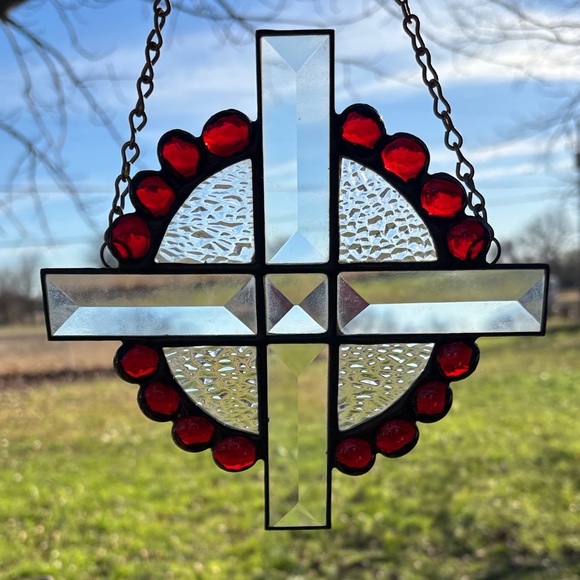 Trio of stained glass sun catchers - Picture 7 of 10